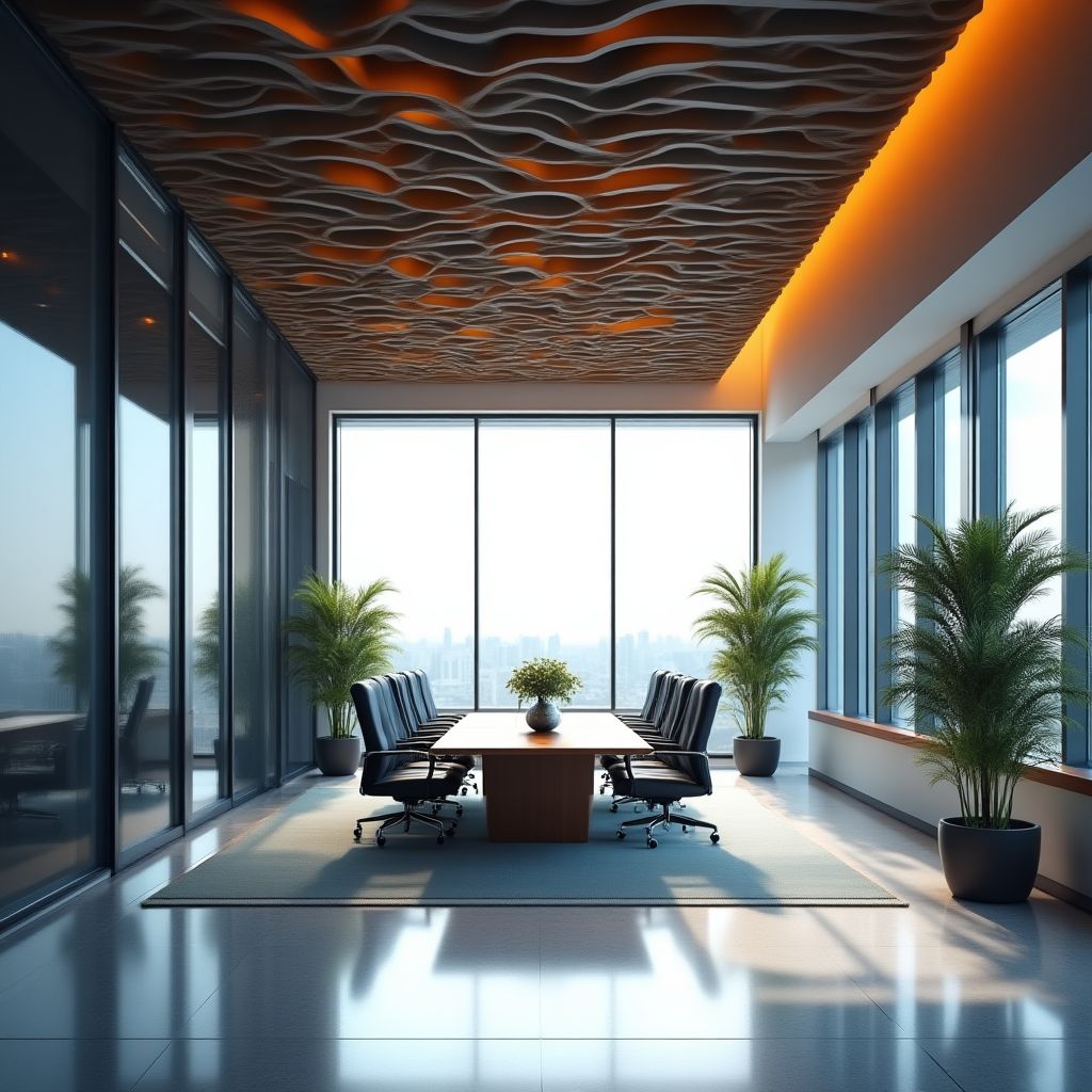 Kancelář VIP-Ceiling s designovými stropy